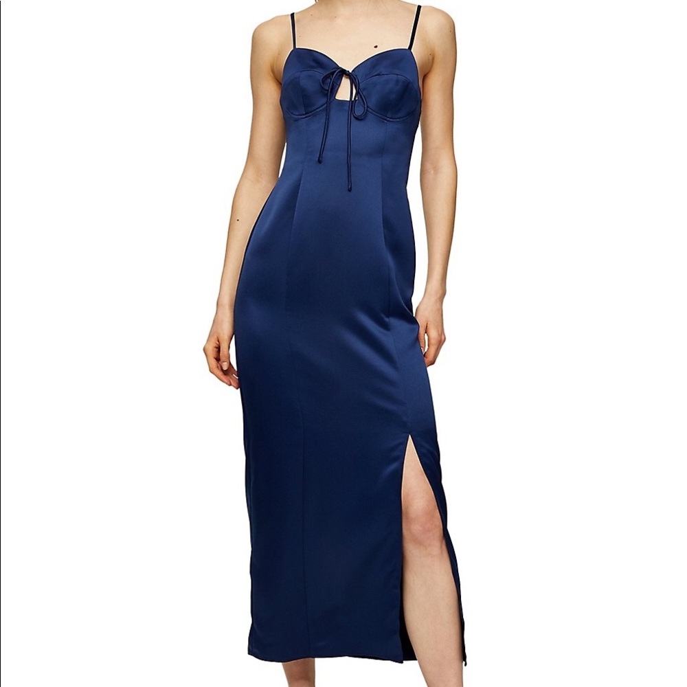 Topshop Midi Slip Dress